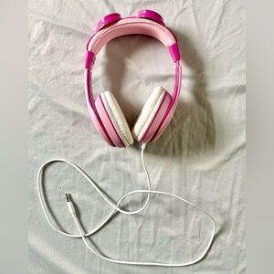 Paw Patrol Skye Pink Wired On-Ear Headphones w/ Cushioned Earpads 3.5mm Jack